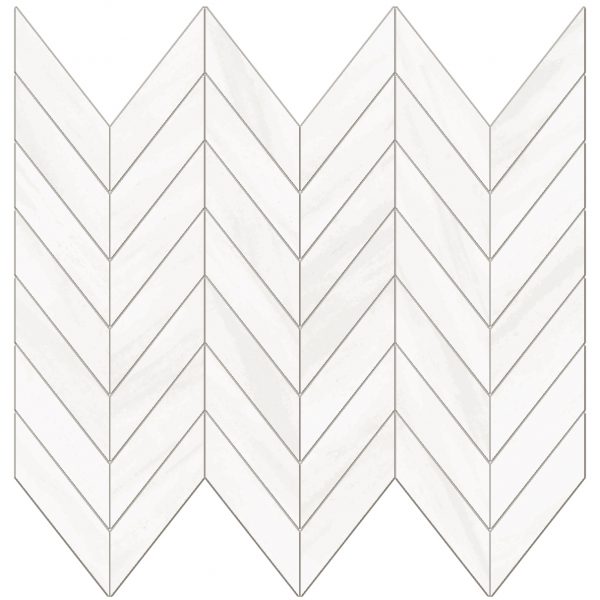 Dolomite X Mini Chevron Mosaic Pera Tile