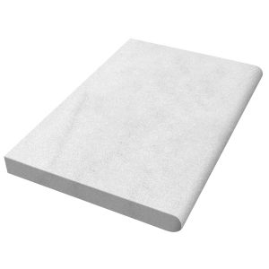 185186 -LEVANT- 16 X 24 X 5CM - BULLNOSE COPING - FINE PICKED