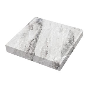 185201-NIOBE GREY- 12 X 12 X 5CM - MODERN EDGE COPING - FINE PICKED