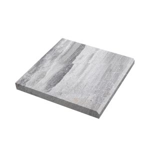 185203-NIOBE GREY- 12 X 12 X 3CM - MODERN EDGE COPING - FINE PICKED